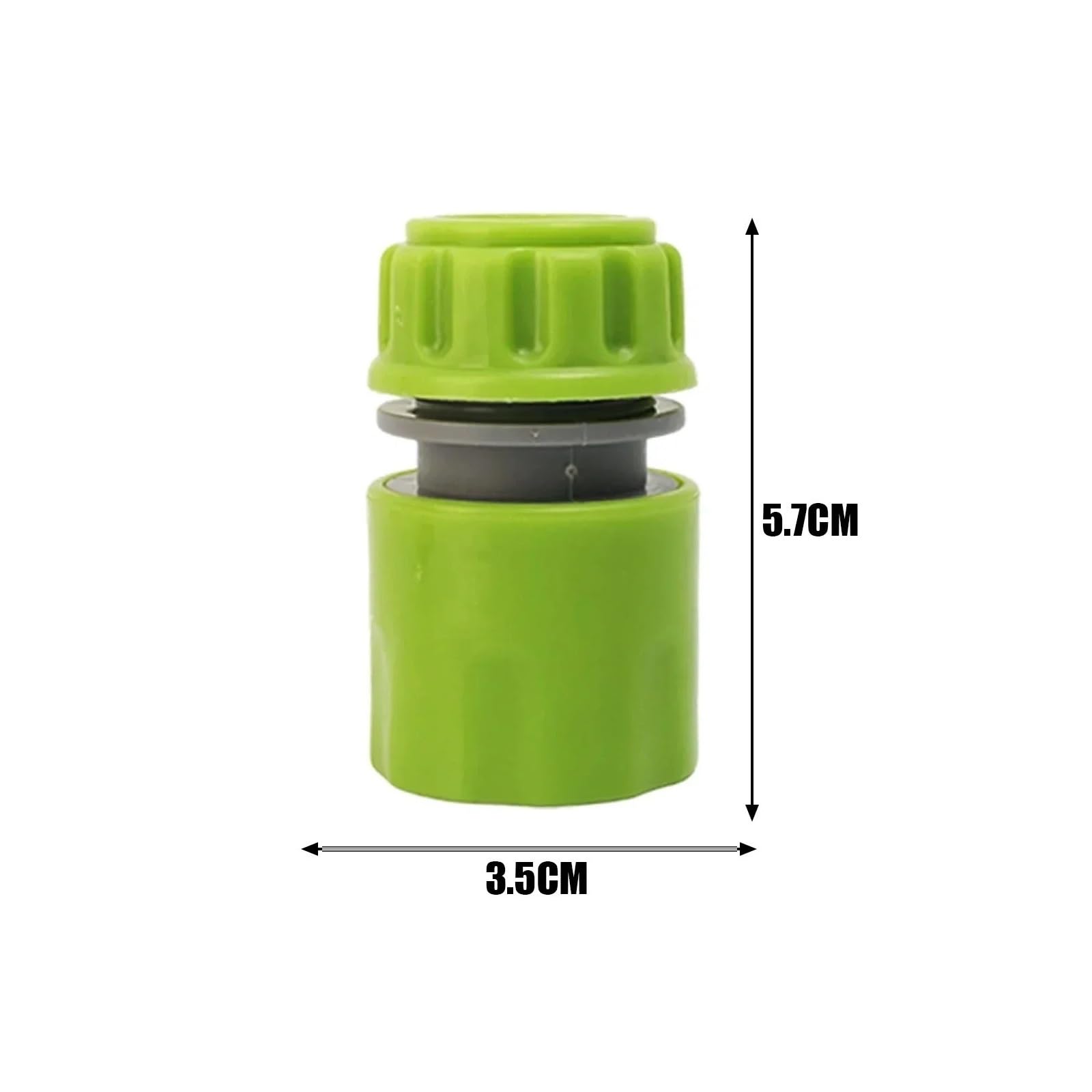 10/1PCS Adattatore for tubo da giardino, prolunga rapida, raccordo for rubinetto, tubo di irrigazione, raccordi for irrigazione(Green,10pcs)