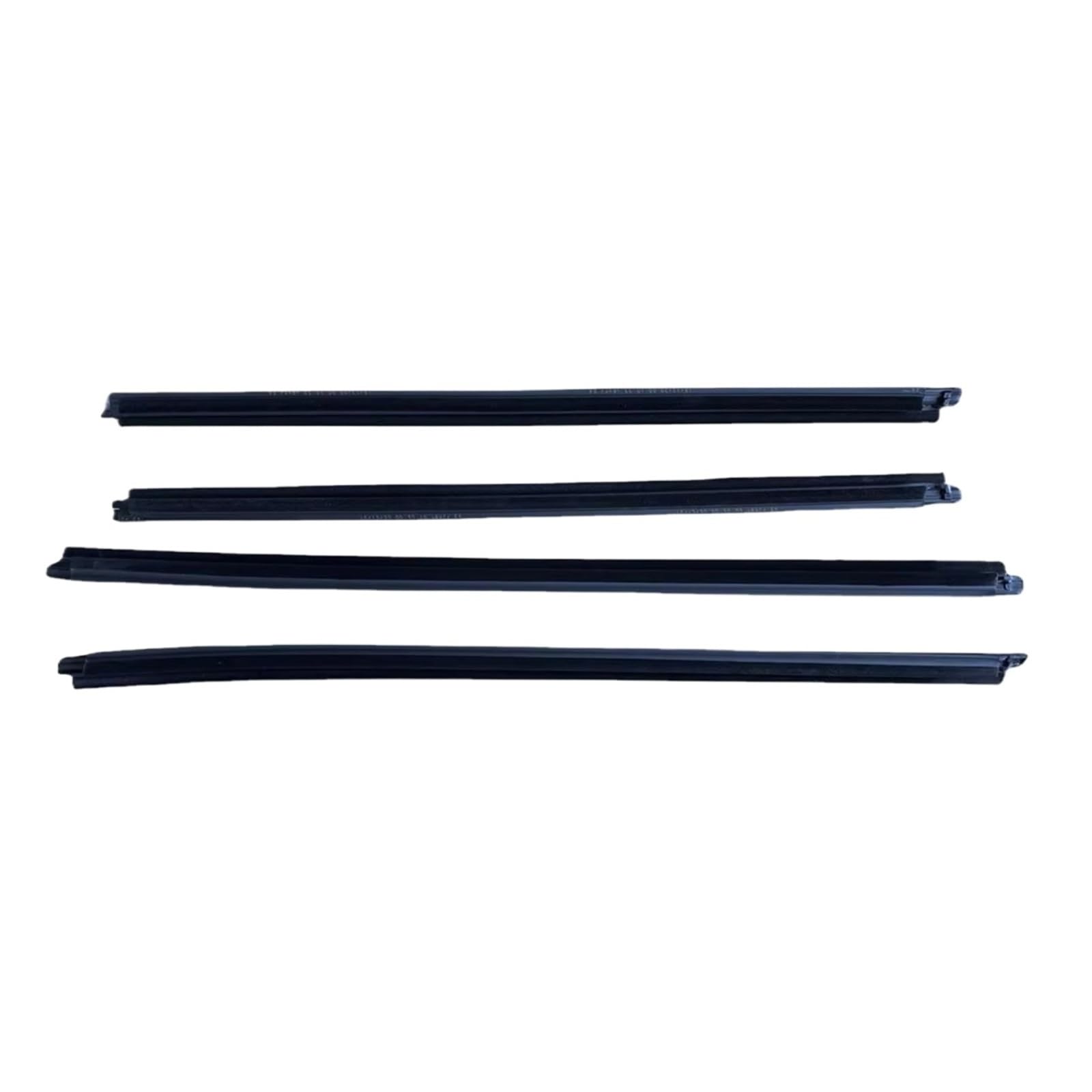 for Toyota for Fortuner 2004-2015 Rubber Weatherstrip Window Glass Seal Door Belt Weather Strip Outside Molding Trim Car Door Seal Protector