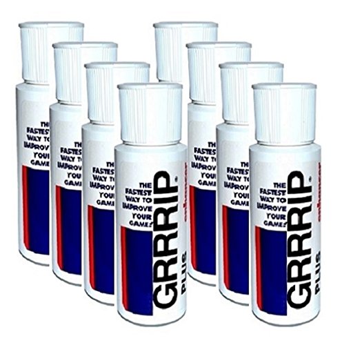 GRRRIP Plus Enhancer, Improve Grip, Dry Hands Grip Lotion. (8) - 2 oz. Bottles, Available in 1, 2, 4, and 12 packs.