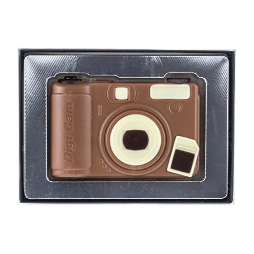 Boite cadeau - chocolat en forme d'appareil photo numérique - 70 g