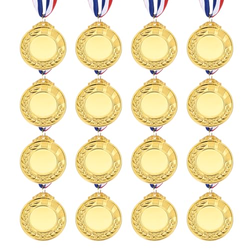 Médailles de récompense sportives et ruban de cou événements jeux