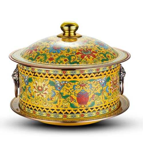 Olla caliente china de cobre tipo split para cocina miniatura 1
