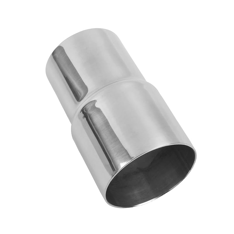 Adaptador conector para escapamento GESEXI 50,8 mm a 57,2 mm em aço inoxidável, 101,6 mm