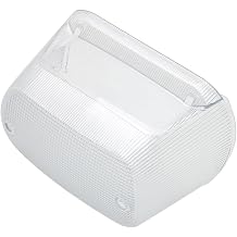 Clear Tail Light Lens Cover Only for 01-05 Suzuki VL800 Intruder Volusia, 98-04 VL1500 Intruder, 05-09 Boulevard C90 C90T, 05-10 C50 C80 motorcycle Replacement Brake Light Lens