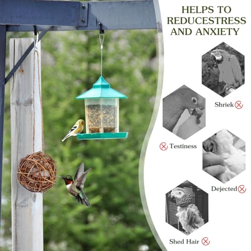 Nichoirs pour colibris et pinsons avec coton de nidification Yardwe - 3