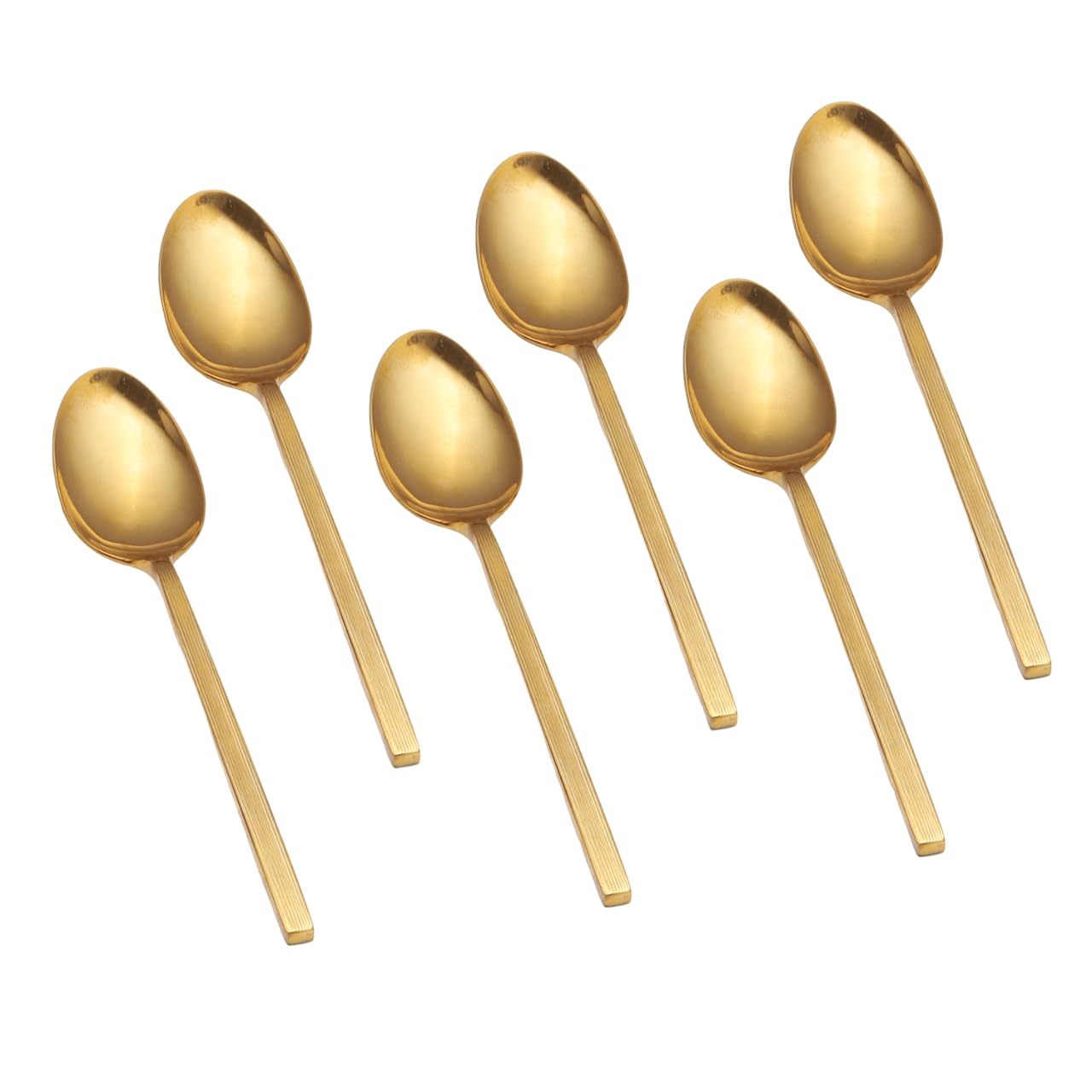 Buy Awkenox by Sanjeev Kapoor |Vector Gold |6 Pcs Dinner Spoon