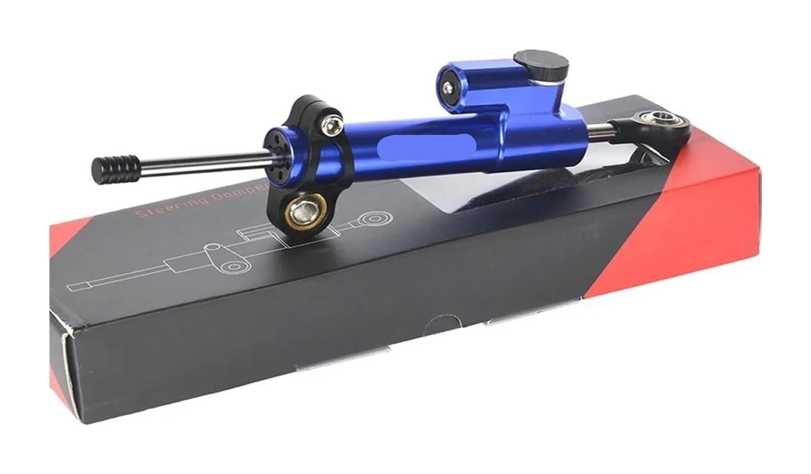 Motorrad Lenkungsdämpfer Für ZX9R ZX-9R ZX9 R 1994–2021, Sicherheitslenkung, Stabilisierung, CNC-Verstellbarer Motorrad-Lenkungsdämpfer-Stabilisator Stabilisator(X-6)