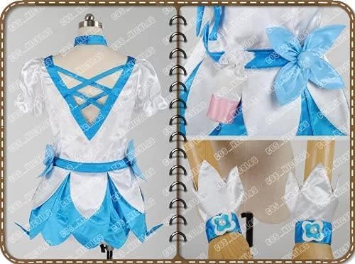 「桜时」ハートキャッチプリキュア キュアマリン 豪華版 コスプレ衣装 (女性L)
