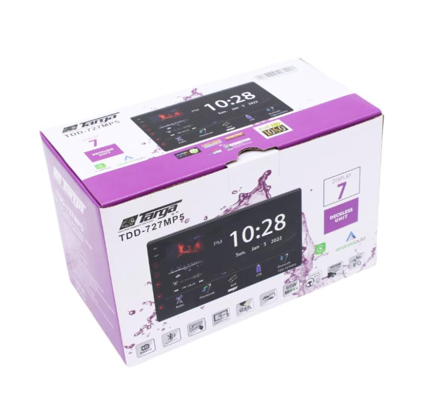 Targa TDD-727Mp5 7” Multimedia Car Radio and Music Player with