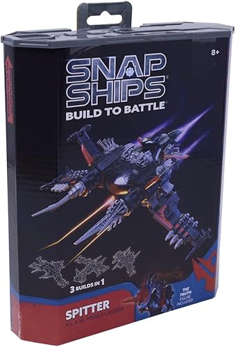 Miniatura 7 de Komplex Spitter K.L.A.W Missile Cruiser - Construye para la batalla - 3 construcciones diferentes - A partir de 8 años