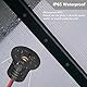 LED Einbaustrahler 12V 1W mini Led Spot Einbauleuchten IP65 deckenspots für Badezimmer Küche Wohnzimmer kleiderschrank schranklicht vitrinen treppenstufen beleuchtung 9 Stück (Schwarz Warmweiß 3000K)