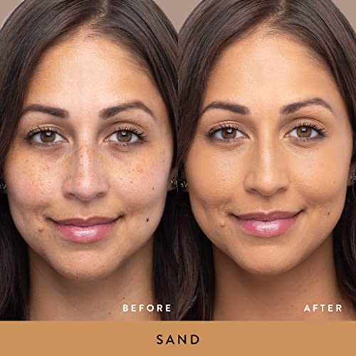 Laura Geller New York Double Take Powder + Liquid Foundation - Sand - Ultimate Matte Finish - Buildable Medium To Full Coverage #TOP4