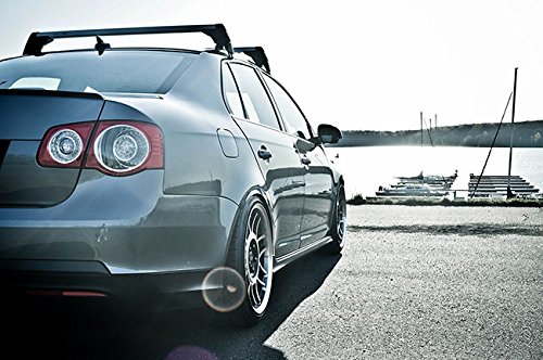 Originaleuro Rear Trunk Lid Wing Sport Spoiler Lip For Bmw E46 3 Series M3 M Sedan + Cabriolet + Coupe & Vw Passat B6 + Jetta Mk5 Sedan - R Line #TOP2