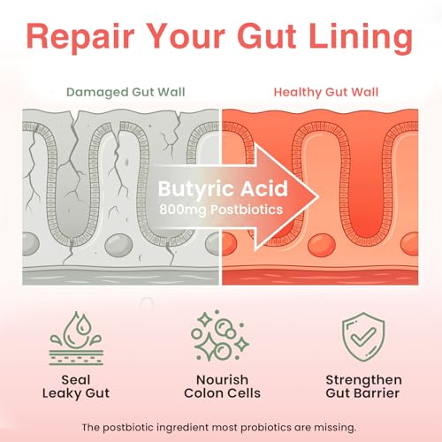 Image of Probiotic Powder, Probiotics for Gut Health, 100 Billion CFU, 30 Packets | 4-in-1 Formula - Prebiotics, Probiotics, Postbiotic & 17 Digestive Enzymes, Probiotics for Digestive Health & Bloating Relief