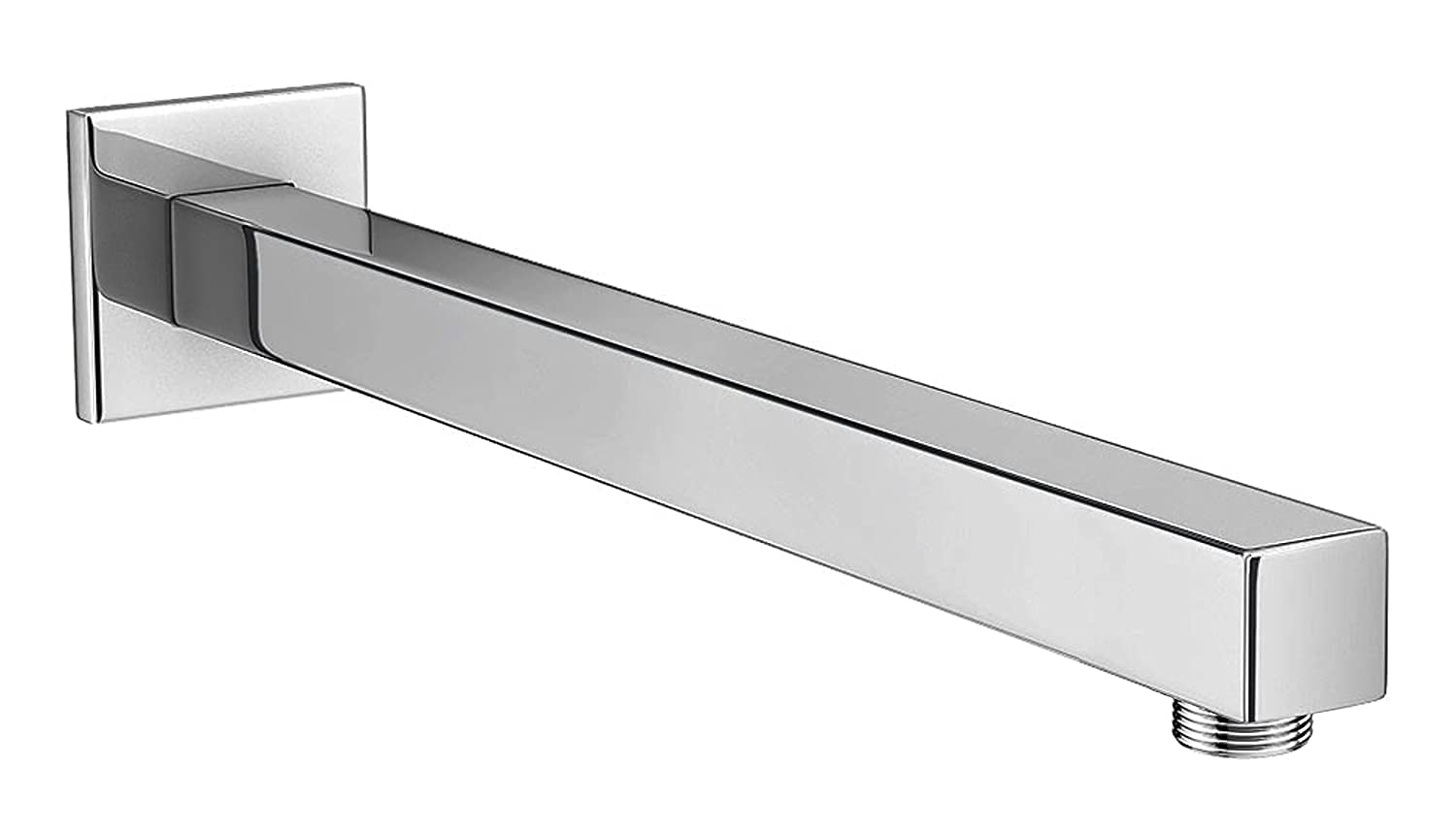 PEGRO Stainless Steel Round Cut Shape Shower Arm 18" Inch with Wall Flange for Overhead Bathroom Shower; (Silver Chrome; Heavy 18 Ghz4 (B0BNXLL8XL) Amazon Price History, Amazon Price Tracker