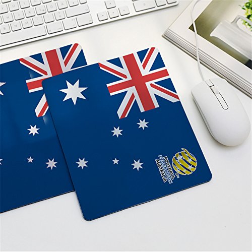 LL-COEUR Coupe du Monde de Football Tapis de Souris Ordinateur Mouse Pad Bureau Table Mat (260 x 210 x 2 mm, Australie) Cover
