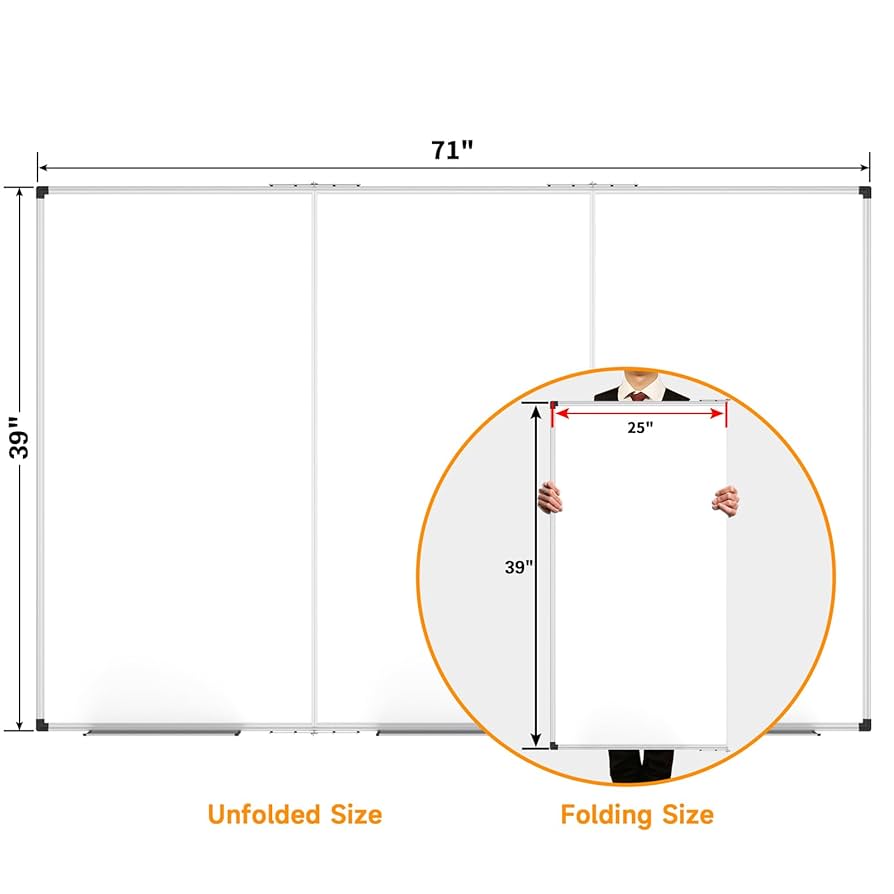 Amazon.com : XBoard Magnetic Whiteboard 72 x 40 Inch