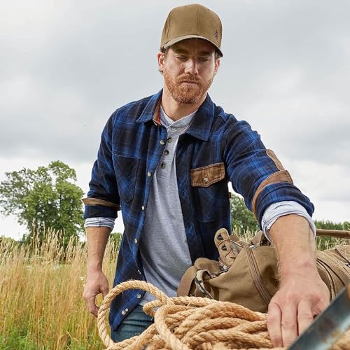 Legendary Whitetails Men's Henley Shirt Long Sleeve Button Up Casual Fit Cotton/Poly Blend3