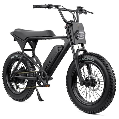MACFOX X1S 2026 Ebikes for Adults, 750W Electric Bike Wheelie 20 MPH Max Speed, 28 Miles...