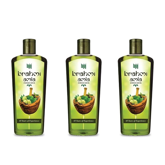 Bajaj Brahmi Amla Hair Oil 300ml Pack of 3 at Rs. 316