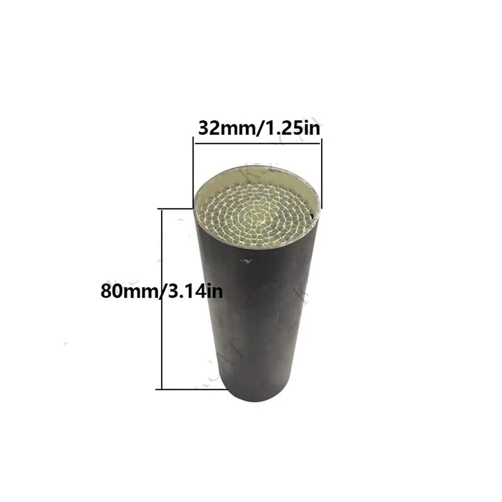 Uniwersalny katalizator z wlotem/wylotem Katalizatory metalowe Euro 4 Euro 5 32 * 80mm o strukturze plastra miodu stosowane do oczyszczania spalin Katalizator spalin | EURO 5