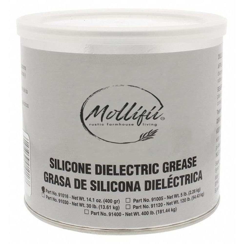 400g Translucent White Silicone Di-Electric Grease Can, Mfr: 91016-A