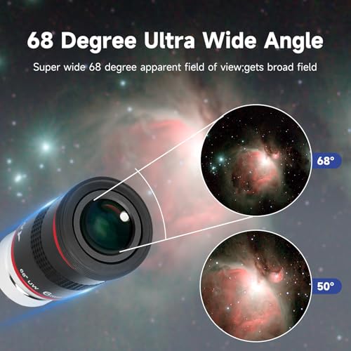 Oculaire de télescope FMC éliminant les reflets pour vision nette 6mm - 3