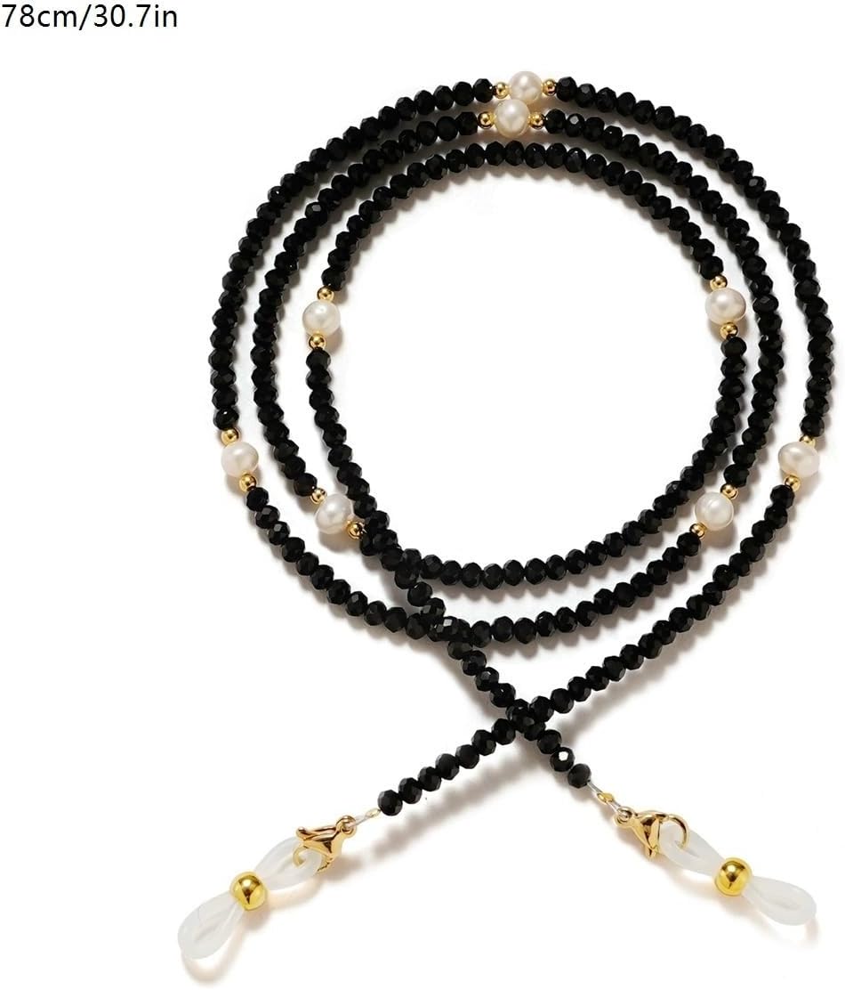 Multi-function Crystal Colored Beads Eyeglass Chains Street Cool Eyewear Accessories Rope