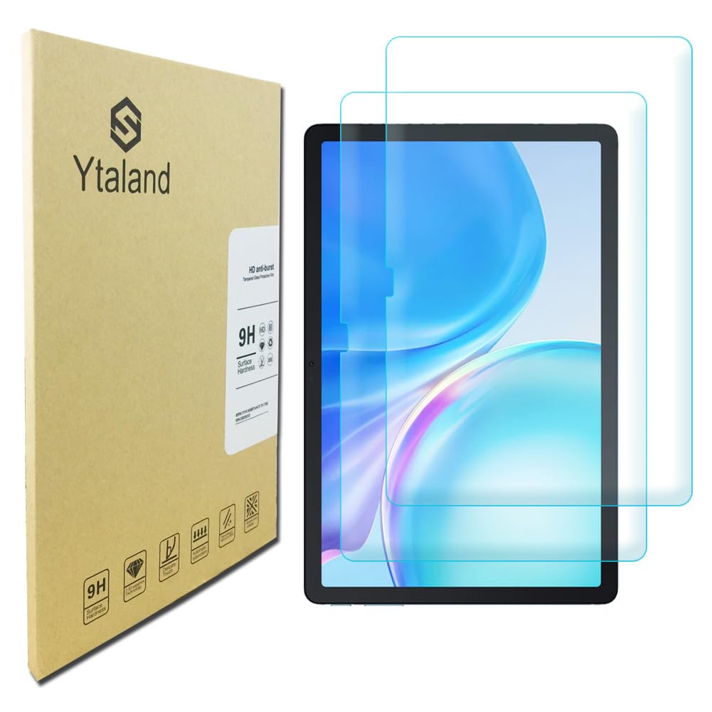 ZTAOOPOU (2 Pezzi Vetro Temperato Per Blackview Tab 90 WiFi (11) Protezione Schermo HD Trasparente Pellicola Protettiva Blackview Tab 9 WiFi Vetro Temperato