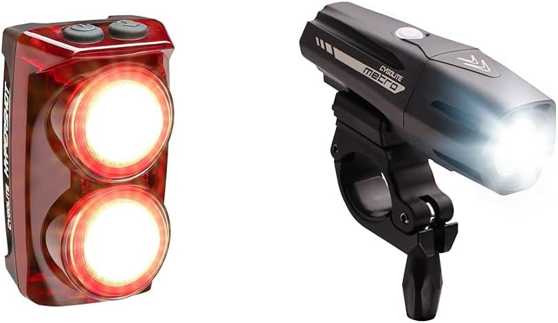 Hypershot 350 & 250 Lumen Bicycle Taillight Models–7 Night & Daytime Modes–User Tunable Flash Speeds- Small & Durable–IP64 WaterResistant–Secure Hard Mount–USB Recharge–Great For Busy Streets