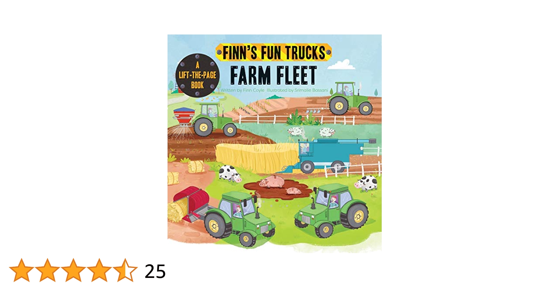 Farm Fleet: A Lift-the-Page Truck Book (Finn's Fun Trucks