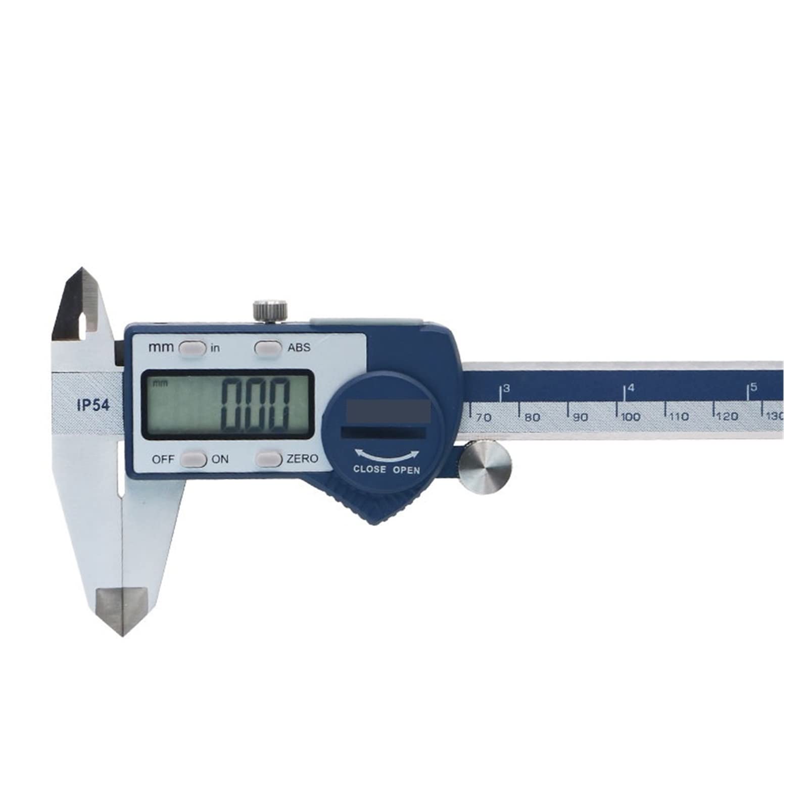 EDEDE Calibre Digital, Herramientas de calibrador de medición de calibrador Digital electrónicos de 200 mm 0.01 mm Herramientas de calibrador Digital de Acero Inoxidable