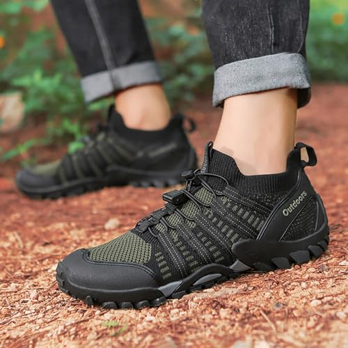 Zapatillas de senderismo para mujer con soporte de arco y suela cómoda 2