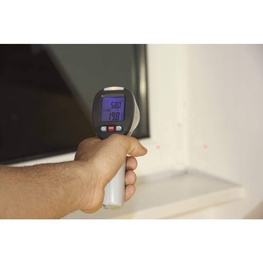 VOLTCRAFT IR-SCAN-350RH/2 Infrarot-Thermometer Optik 20:1-50 - +380 °C Pyrometer, Taupunktscanner