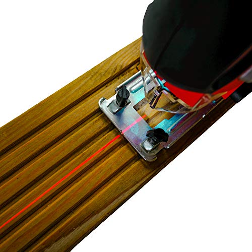 HurthAG 810W Stichsäge, Laser&LED, Holz Schnitttiefe: 80mm, 22mm Hubhöhe, 500-3000SPM, Hocheffizienter Reinkupfermotor… – Bild 6