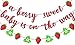 Glitter A Berry Sweet Baby is On The Way Banner, Strawberry Girl Baby Shower Party Decorations, Berry Sweet Baby Shower Decorations, Strawberry Garland Hanging Decor, Baby Shower Banner for Girl