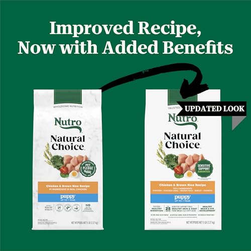 Nutro Natural Choice Puppy Dry Dog Food, Chicken & Brown Rice, 5 lb - image 2