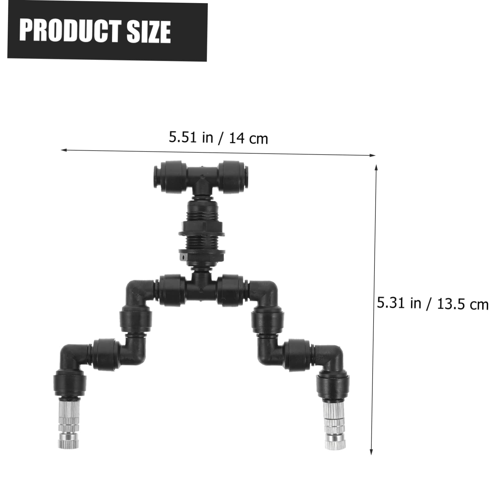 INOOMP 5piezas Rociador Para Terrarios De Reptiles Boquilla De Nebulización Cabezal De Spray Para Paisajismo De y Humidificador Para De Terrario
