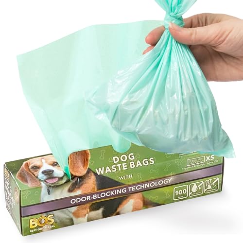 Image of BOS Odor-Sealing Dog Poop Bags for Pet Waste - Disposal Doggy Bags - Scent & Smell Free (Pack of 1)