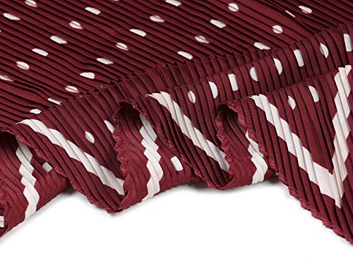 Allegra K 50s Pleated Neck Scarf for Women Rhombus Handkerchief Polka Dots Bandana Hair Wraps Headbands4