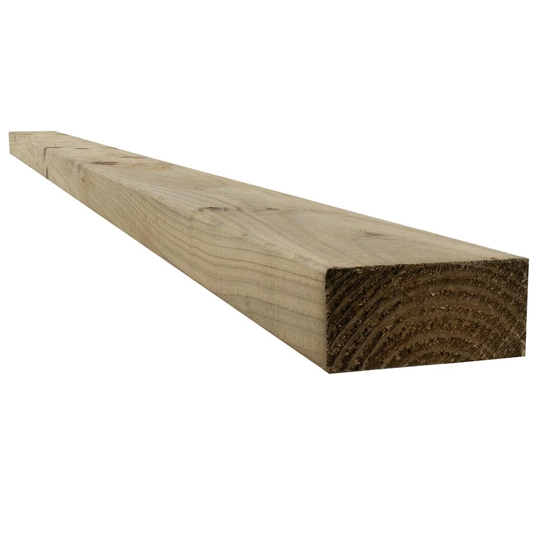 Snowdon Timber Garden Treated 4x2" Timber (L) 1.8m (W) 95mm (T) 45mm 5 Pack