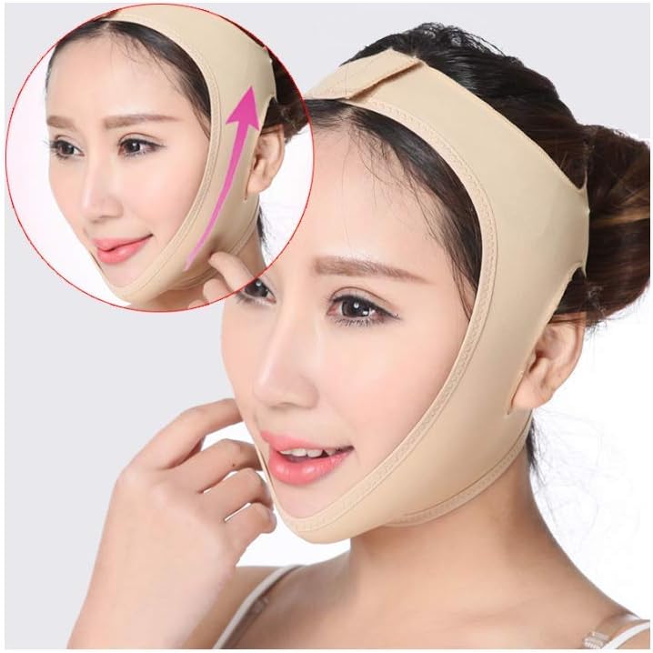 Anti Snoring Chin Strap,Snoring Solution for Good Sleep Anti Snore Device Face Line Smooth Breathable Comfortable Bands for Men And Women