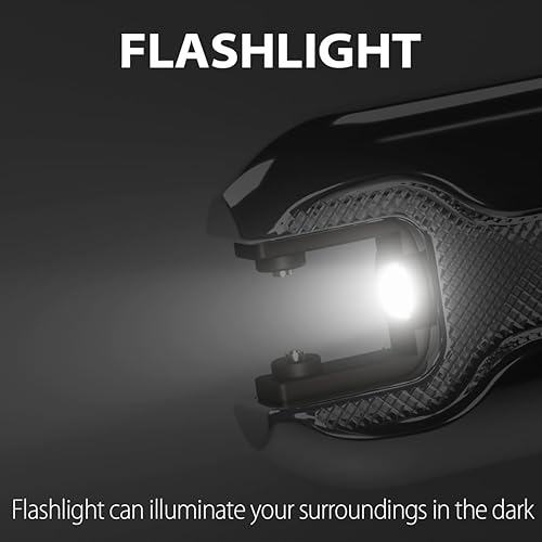 Miniatura 4 de Futratrix Encendedor electrónico de velas de arco, resistente al viento, sin llama, recargable por USB, con botón seguro (1 unidad, dorado champán)