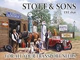 30 x 40 cm METALSIGN Nostalgie Plaque de – Stott & Sons – 30 x 40 cm Emballage d\'origine