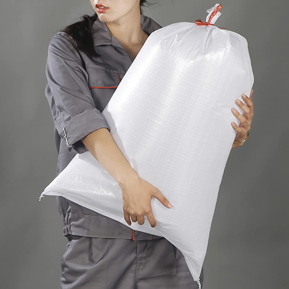 10 sacchi di sabbia antialluvione – robusto sacco di sabbia per proteggere dalle inondazioni in plastica, sacchi di sabbia con peso