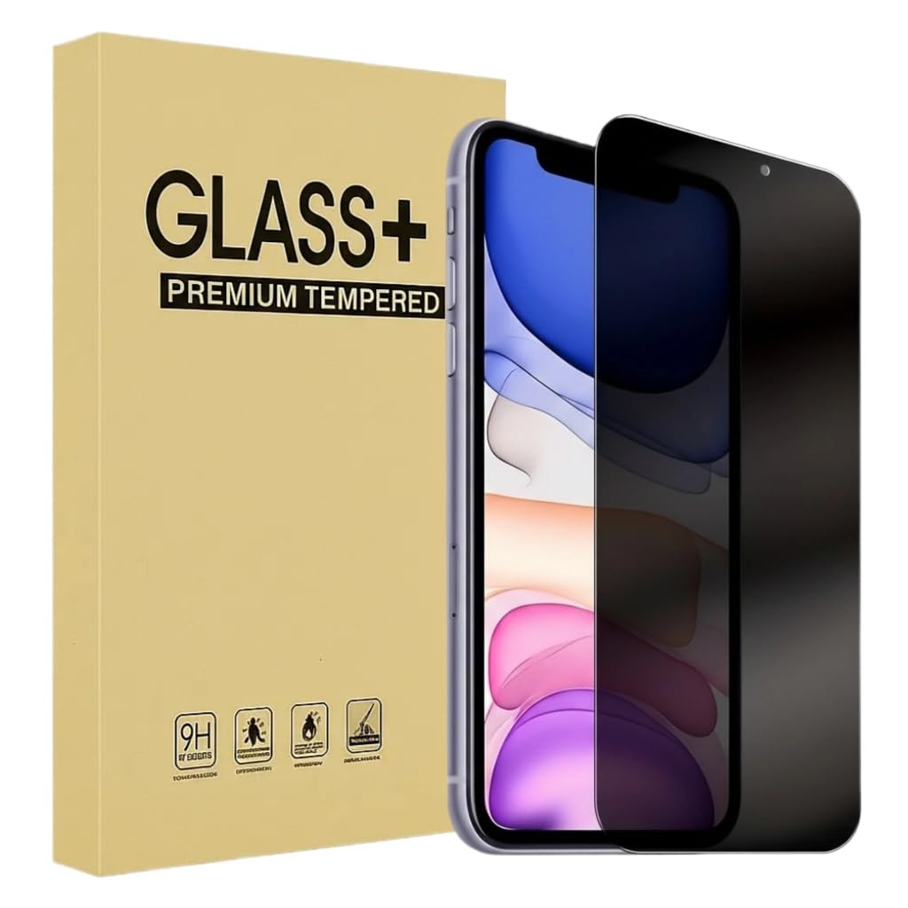 1Pack for iPhone 16 Pro Max Privacy Screen Protector Full Coverage Anti-Spy Tempered Glass Film 9H Hardness Easy Installation Bubble Free [6.9 inch]