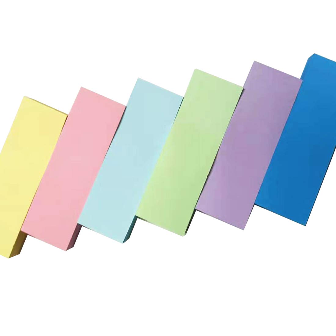 Amazon.co.jp: WELSTIK 付箋 ふせん強粘着 ノート ネオンカラー 75