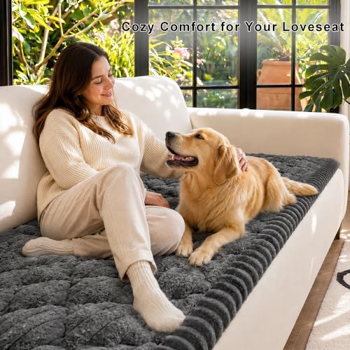 NILIOH 27.6"x59" Non-Slip Quilted Dog Couch Cover $14.99 + Free Shipping w/ Prime or on $35+ + 42% Off Code 4A64PESH Prime - image 8