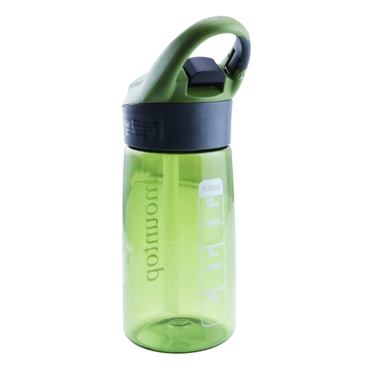 Mountop Kinder-Wasserflasche – Mit Strohhalm-Deckel Und Griff, BPA-frei, 3 Farben, Einfach Zu Reinigen, Für Kinder 3–8 Jahre