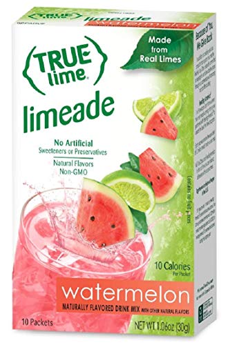 True Lime Watermelon Aqua Fresca | 10ct Box, GMO Free, Gluten Free
